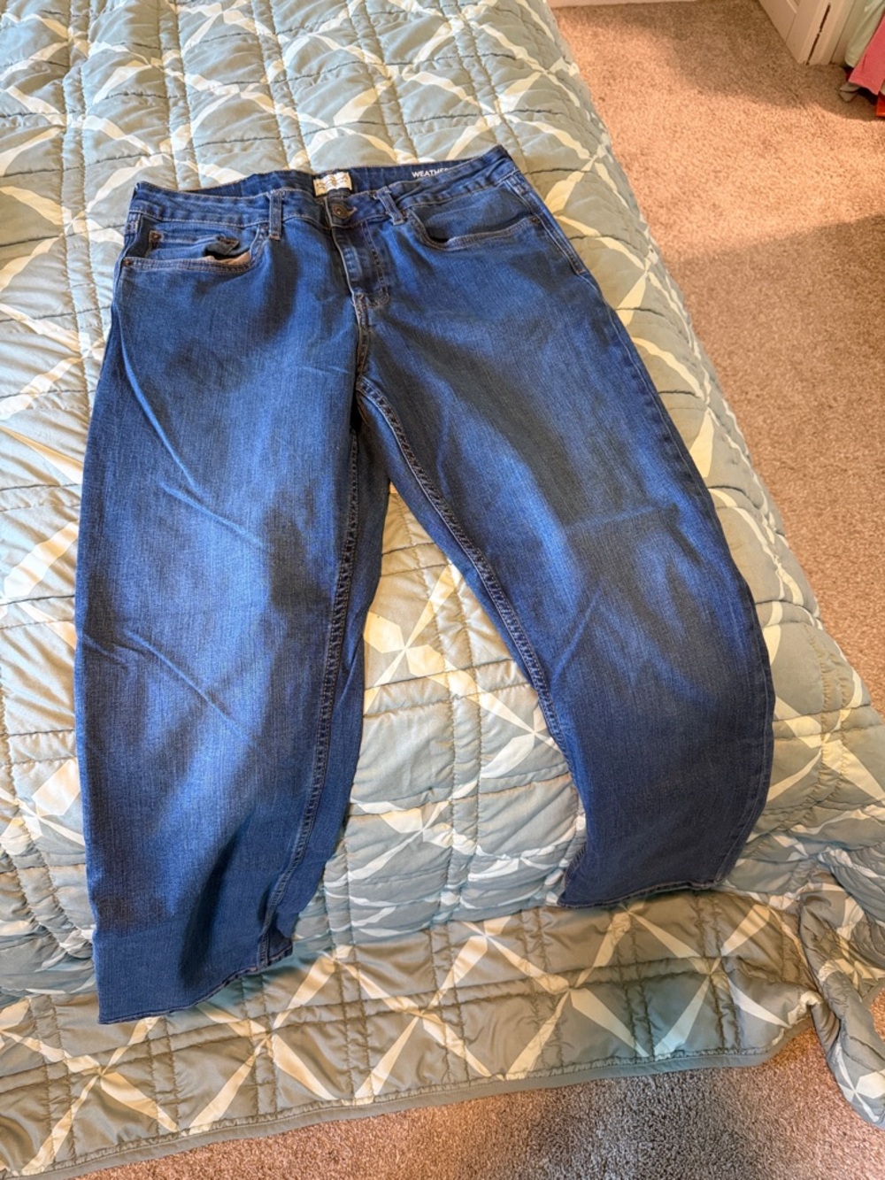 Classic weatherproof brand Blue Denim Jeans size 34/30